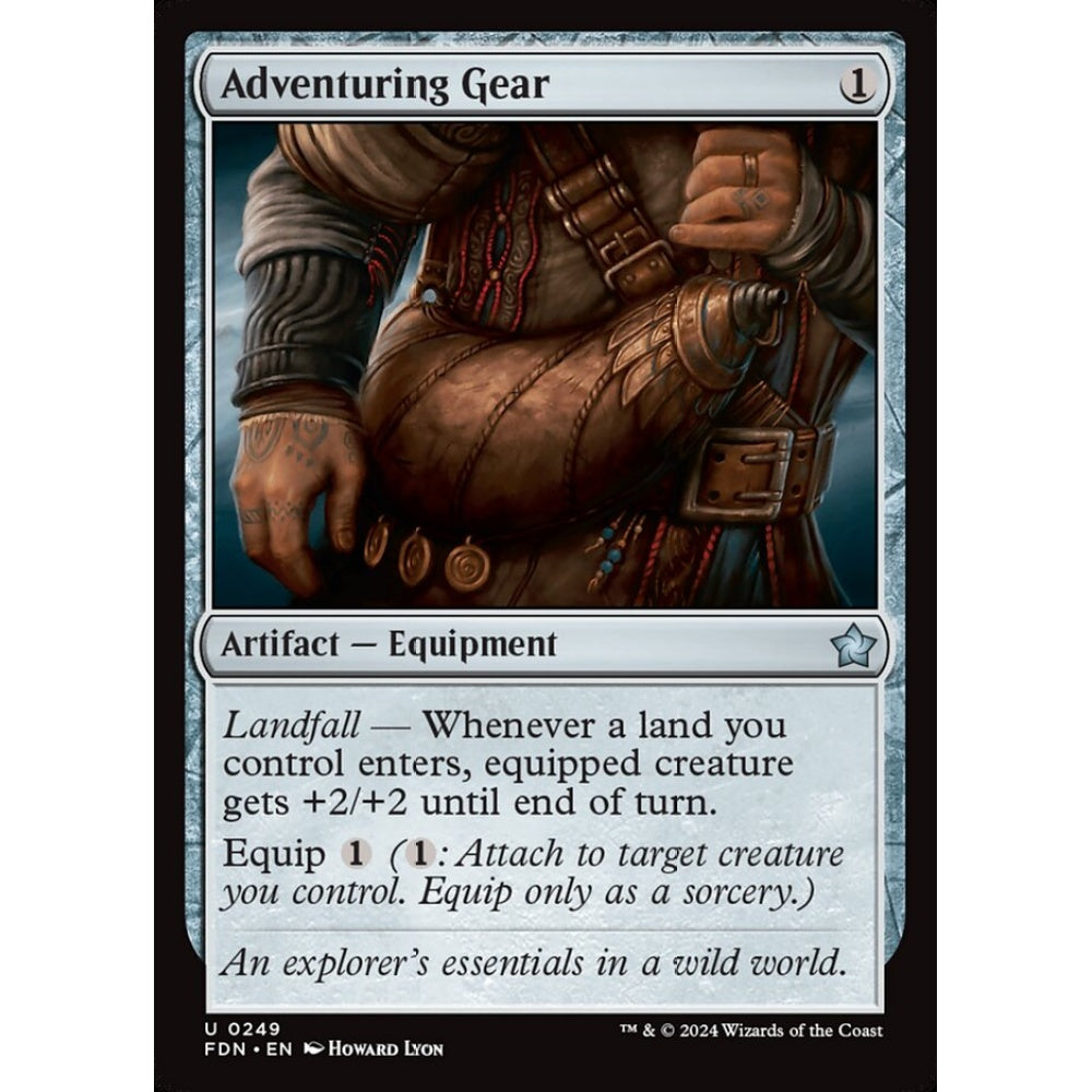 Adventuring Gear, 249, uncommon, Magic: The Gathering, Foundations
