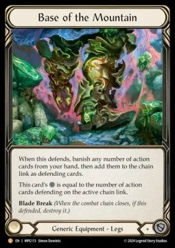 Base of the Mountain (Rainbow Foil) - Mastery Pack: Guardian (Legendary) [MPG-113]