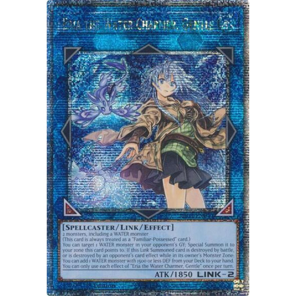 Eria the Water Charmer, Gentle (Quarter Century Secret Rare) RA03-EN047 QCR Yu-Gi-Oh Quarter Century Bonanza