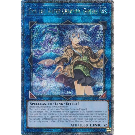 Eria the Water Charmer, Gentle (Quarter Century Secret Rare) RA03-EN047 QCR Yu-Gi-Oh Quarter Century Bonanza