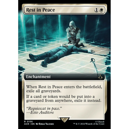 Rest in Peace rare 156 Magic the Gathering Assassin's Creed