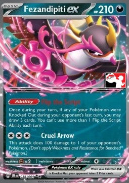 Fezandipiti ex - Play! Pokémon Prize Pack Series Seven (Prize Pack Series) [PPS7-SFA 038]