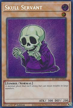 Skull Servant (V.1 - Secret Rare) - Battles of Legend: Monster Mayhem (Secret Rare) [BLMM-002]