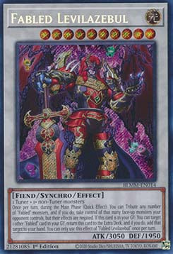 Fabled Levilazebul - Battles of Legend: Monster Mayhem (Secret Rare) [BLMM-014]