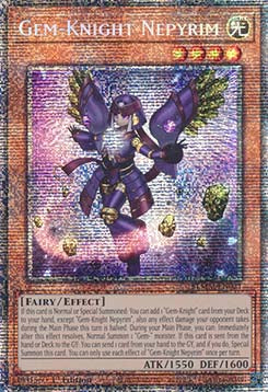 Gem-Knight Nepyrim (V.2 - Starlight Rare) - Battles of Legend: Monster Mayhem (Starlight Rare) [BLMM-021]