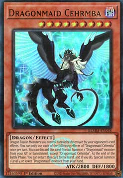 Dragonmaid Cehrmba - Battles of Legend: Monster Mayhem (Ultra Rare) [BLMM-048]