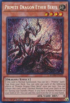 Primite Dragon Ether Beryl - Battles of Legend: Monster Mayhem (Secret Rare) [BLMM-130]