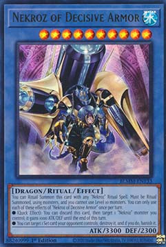 Nekroz of Decisive Armor - Battles of Legend: Monster Mayhem (Ultra Rare) [BLMM-133]