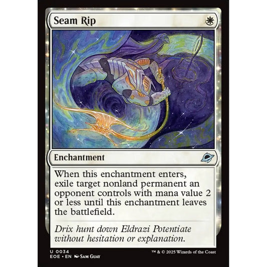 Seam Rip uncommon 34 Magic the Gathering Edge of Eternities