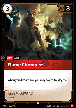 Flame Chompers - Origins (Common) [OGN-006]