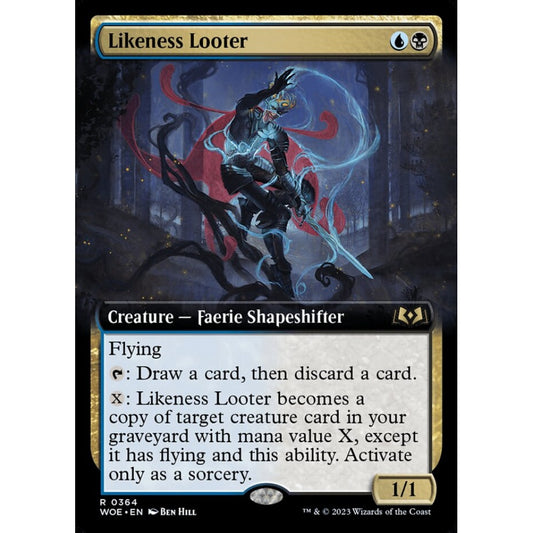 Likeness Looter, rare, 364, Magic the Gathering, Wilds of Eldraine