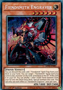 Fiendsmith Engraver - 2025 Mega-Pack Tin (Secret Rare) [MP25-081]