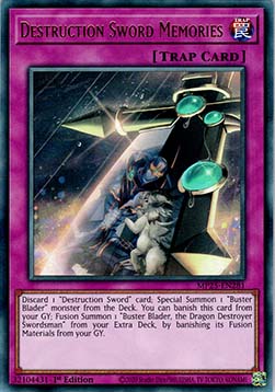 Destruction Sword Memories - 2025 Mega-Pack Tin (Ultra Rare) [MP25-281]