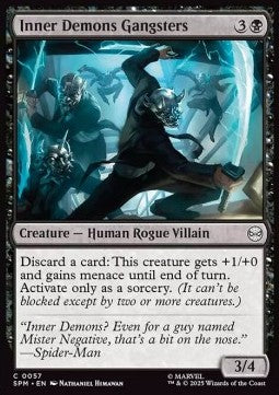 Inner Demons Gangsters Inner Demons Gangsters - Marvel's Spider-Man (Common) [SPM-57]