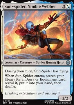 Sun-Spider, Nimble Webber - Marvel's Spider-Man (Uncommon) [SPM-154]