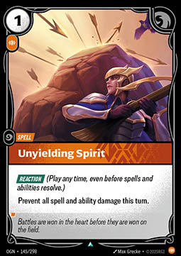 Unyielding Spirit