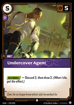 Undercover Agent - Origins (Common) [OGN-178]