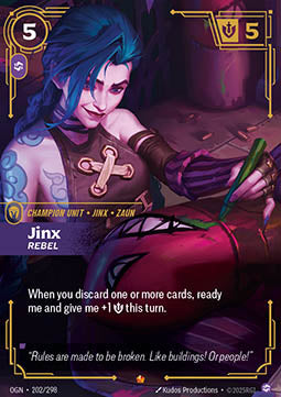 Jinx, Rebel (V.1 - Epic) - Origins (Epic) [OGN-202]