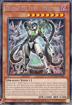 DoomZ XII Zero - Drastea (V.1 - Secret Rare) - Doom of Dimensions (Secret Rare) [DOOD-008]
