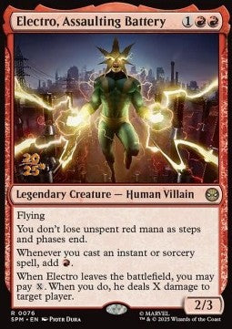 Electro, Assaulting Battery - Marvel's Spider-Man: Promos (Rare) [PSPM-76]