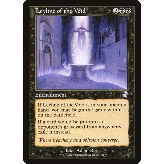 Leyline of the Void special 326 Magic the Gathering Time Spiral Remastered