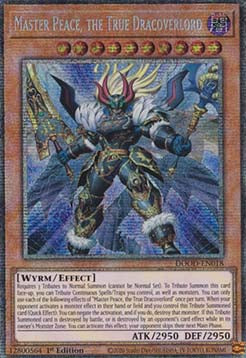 Master Peace, the True Dracoverlord (V.2 - Starlight Rare) - Doom of Dimensions (Starlight Rare) [DOOD-018]