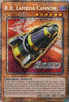 R.B. Lambda Cannon (V.2 - Starlight Rare) - Doom of Dimensions (Starlight Rare) [DOOD-090]