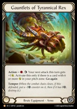 Gauntlets of Tyrannical Rex (Rainbow Foil)