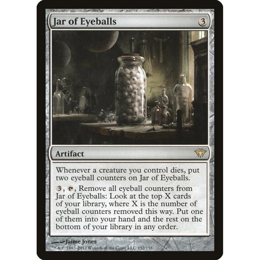 Jar of Eyeballs rare 152 Magic the Gathering Dark Ascension