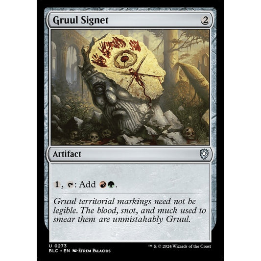 Gruul Signet, 273, uncommon, Magic: The Gathering, Bloomburrow