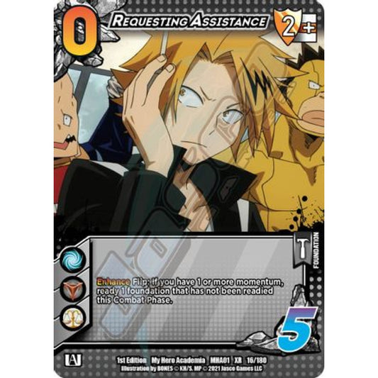 Requesting Assistance, 16/180, XR, UniVersus, MHA01 My Hero Academia