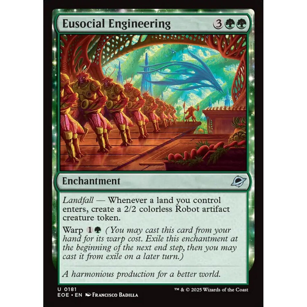 Eusocial Engineering uncommon 181 Magic the Gathering Edge of Eternities