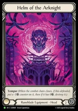 Helm of the Arknight (Extended Art Rainbow Foil)