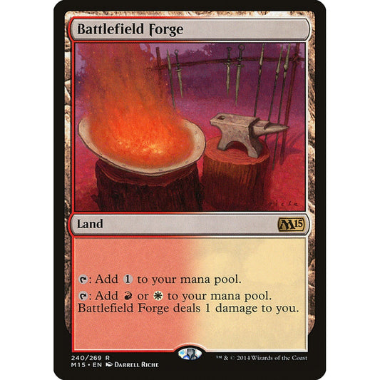 Battlefield Forge rare 240 Magic the Gathering Magic 2015