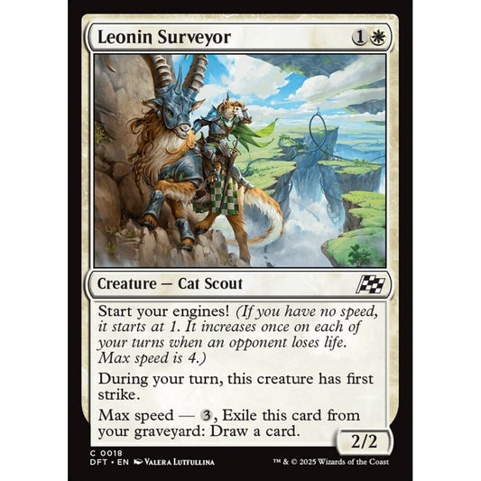 Leonin Surveyor, 18, common, Magic: The Gathering, Aetherdrift