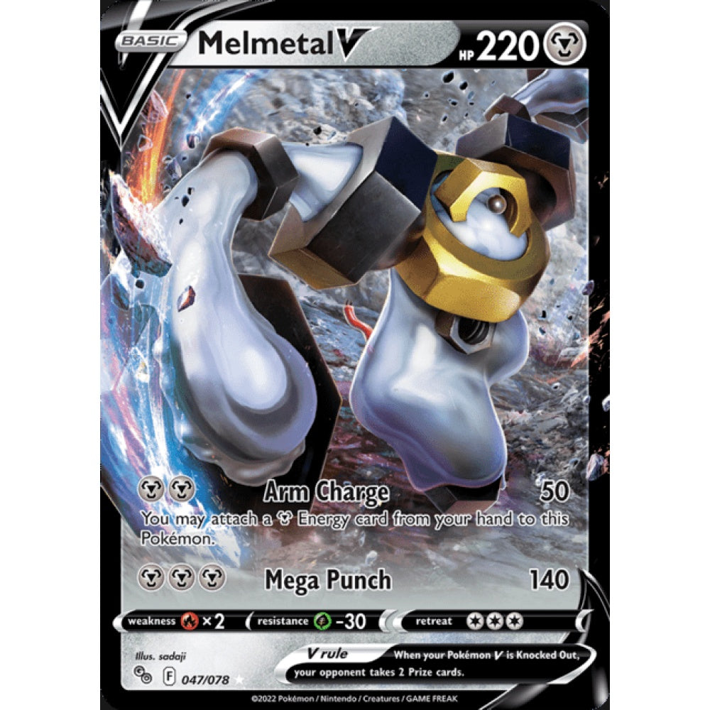 Melmetal V Double Rare 047/078 Pokemon Card Game Pokémon Go