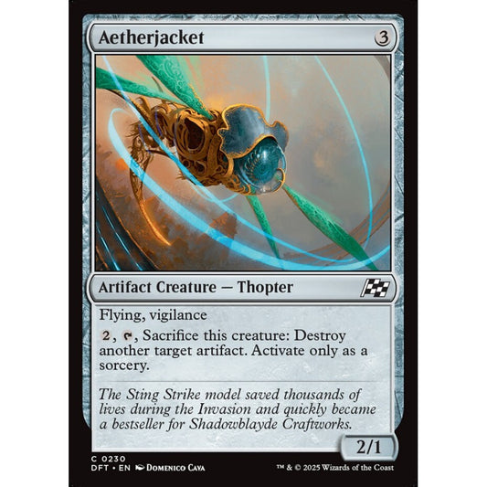 Aetherjacket, 230, common, Magic: The Gathering, Aetherdrift