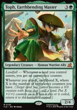 Toph, Earthbending Master (V.1) - Avatar: The Last Airbender: Eternal (Mythic) [TLE-145]