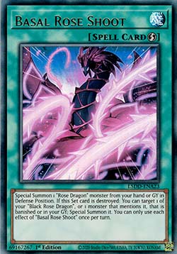 Basal Rose Shoot (V.1 - Ultra Rare) - Legendary 5D's Decks (Ultra Rare) [L5DD-A23]