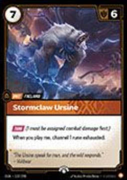 Stormclaw Ursine - Origins: Promos (Common) [OGNX-137]