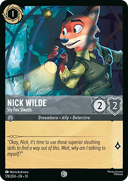 Nick Wilde - Sly Fox Sleuth