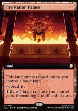 Fire Nation Palace - Avatar: The Last Airbender: Extras (Rare) [XTLA-389]