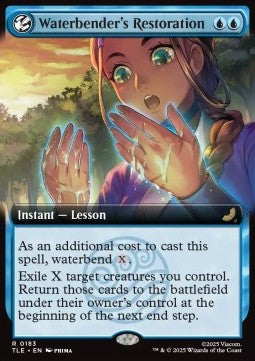Waterbender's Restoration (V.2) - Avatar: The Last Airbender: Eternal (Rare) [TLE-183]