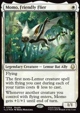 Momo, Friendly Flier (V.2) - Avatar: The Last Airbender: Promos (Rare) [PTLA-394]
