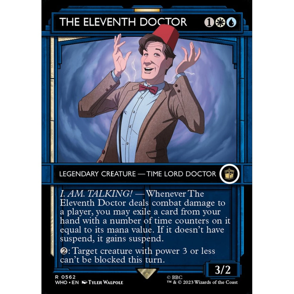 The Eleventh Doctor rare 562 Magic the Gathering Doctor Who