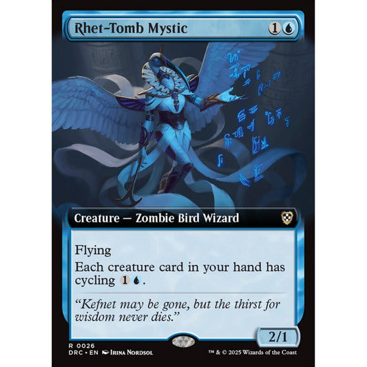 Rhet-Tomb Mystic, 26, rare, Magic: The Gathering, Aetherdrift Commander