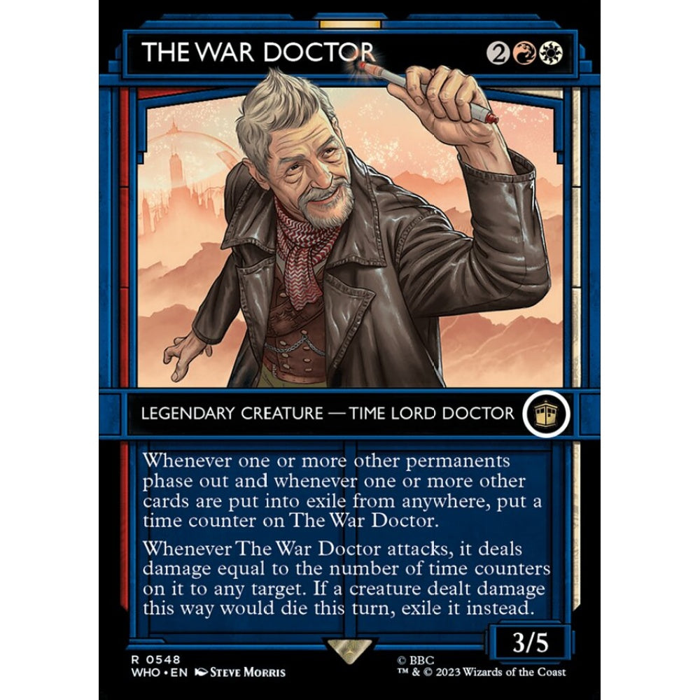 The War Doctor rare 548 Magic the Gathering Doctor Who