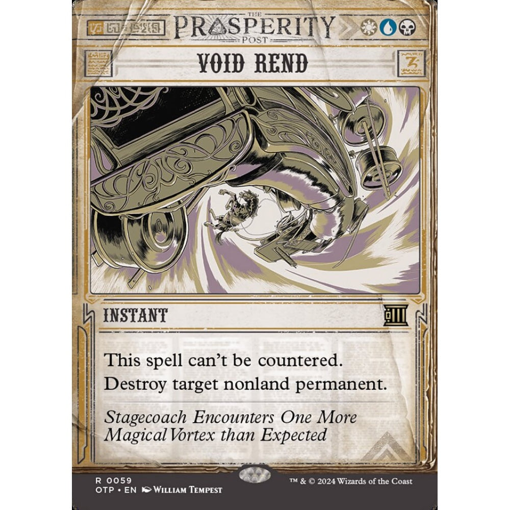 Void Rend, 59, rare, Magic: The Gathering, Outlaws of Thunder Junction