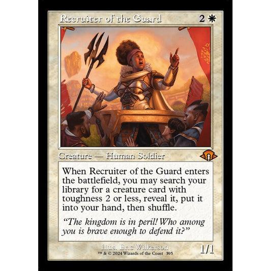 Recruiter of the Guard, 395, mythic, Magic: The Gathering, Modern Horizons 3