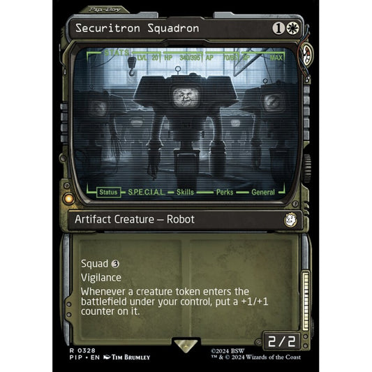 Securitron Squadron rare 328 Magic the Gathering Fallout